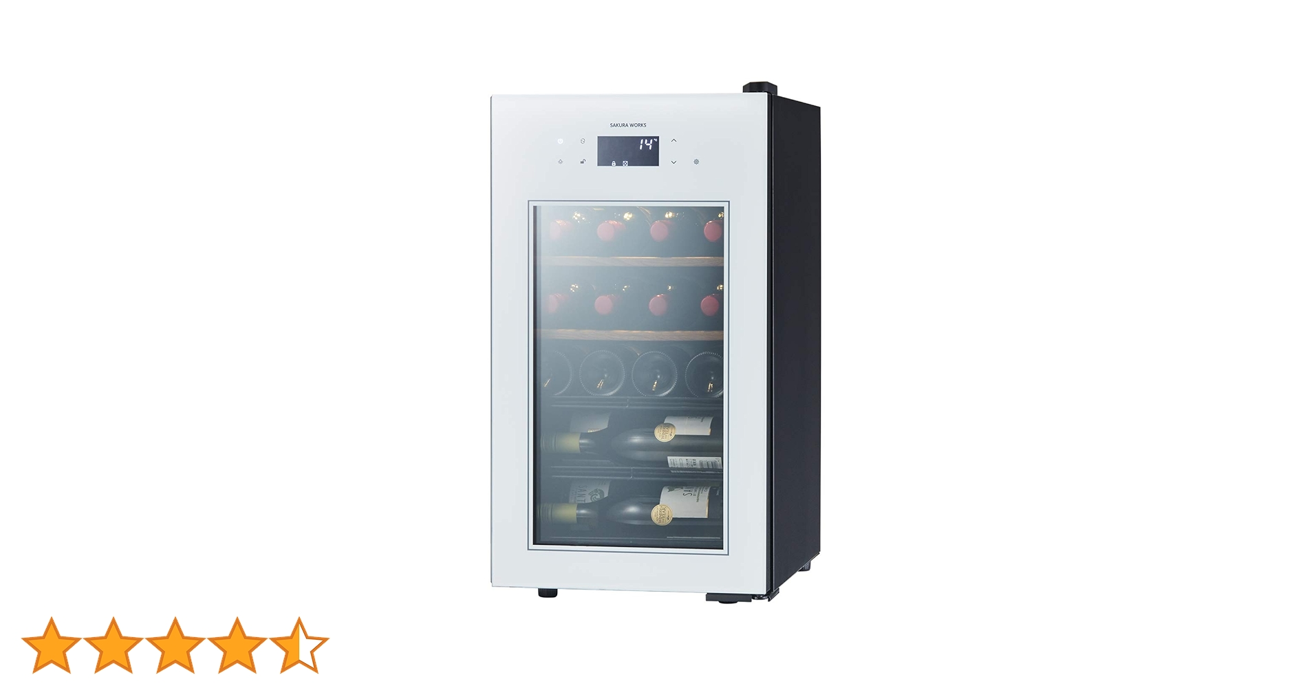 SAKURA WORKS ワインセラー ホワイト SA22 w SA22-W | ZERO ADVANCE | 製品一覧 | ワインセラー・日本酒セラーの